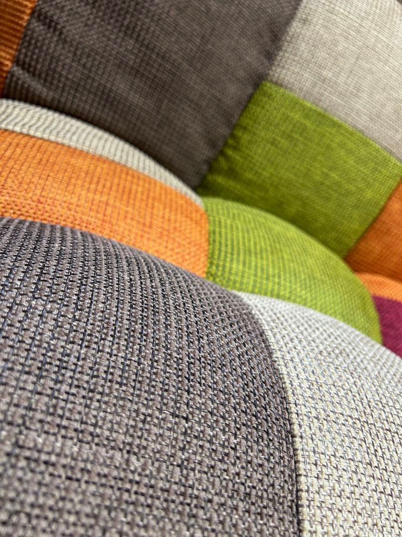 美品Sofa zaisu piglet jr 座椅子 フロアチェア　マルチカラー