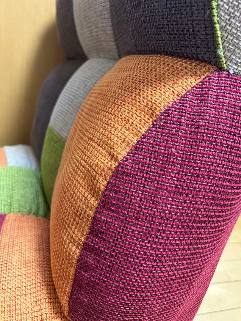 美品Sofa zaisu piglet jr 座椅子 フロアチェア　マルチカラー