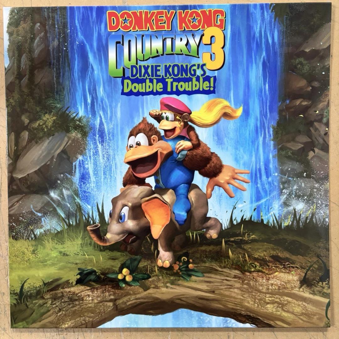 【美品】ドンキーコング 3 サウンドトラック レコード 謎のクレミス島