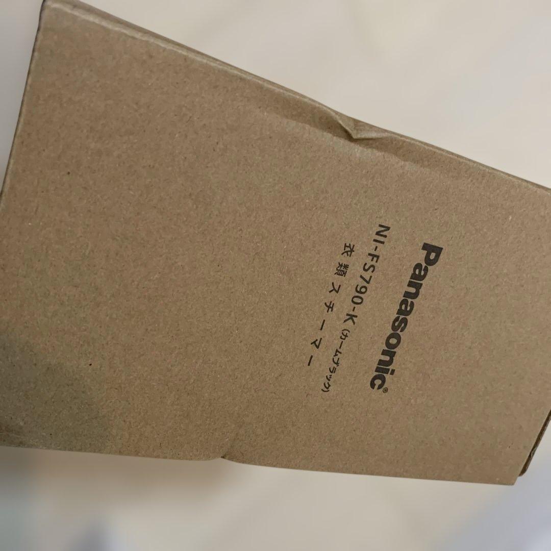 パナソニック　衣類スチーマー NI-FS790-K カームブラック　アイロン