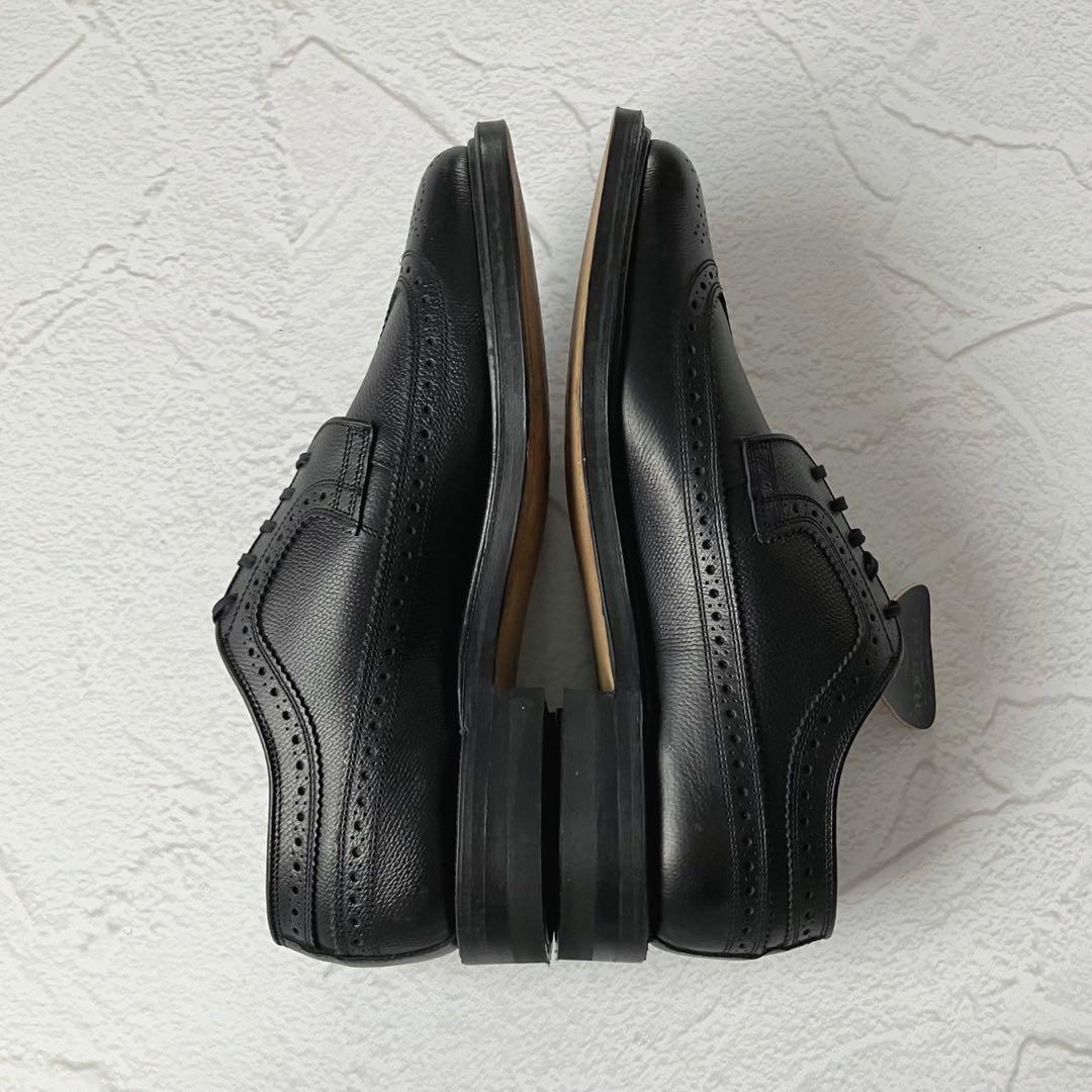 【新品未使用】リーガル インペリアルグレード 2235 ロングウイングチップ 黒