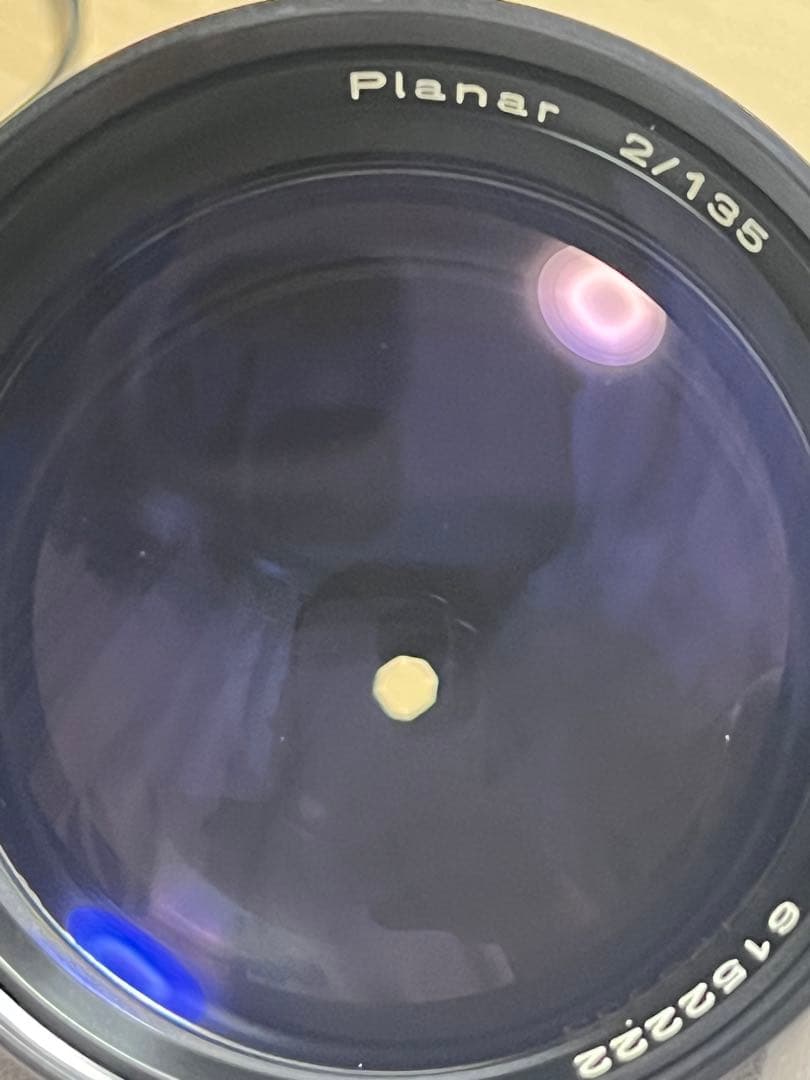 極美品 Carl Zeiss Planar 2/135 防湿庫保管