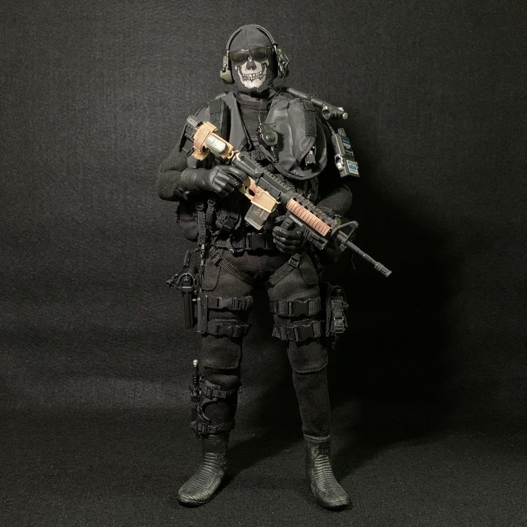 1/6 カスタムフィギュア　UDT Ghost フロッグマン　ダイバー