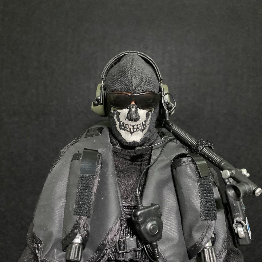 1/6 カスタムフィギュア　UDT Ghost フロッグマン　ダイバー