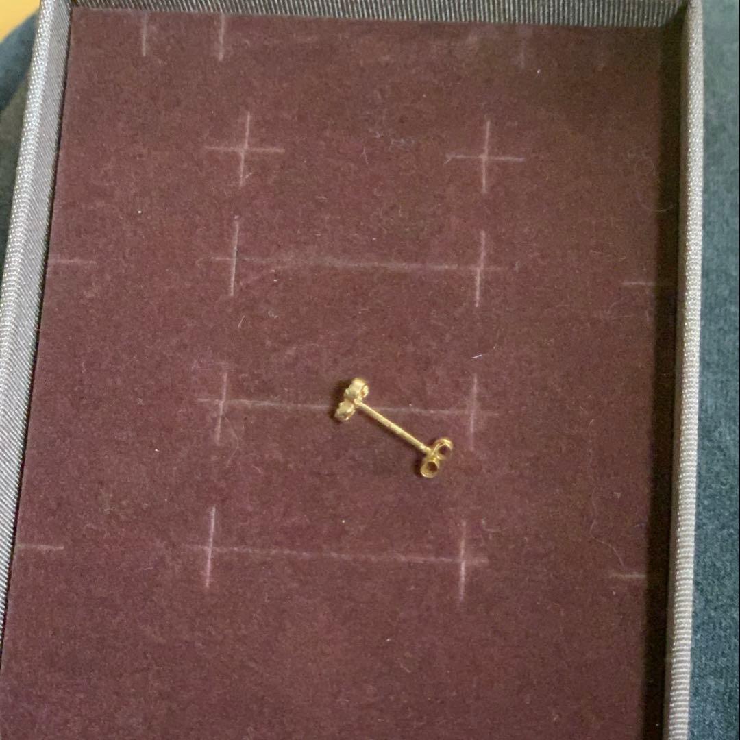 ハート型　片耳　ピアス