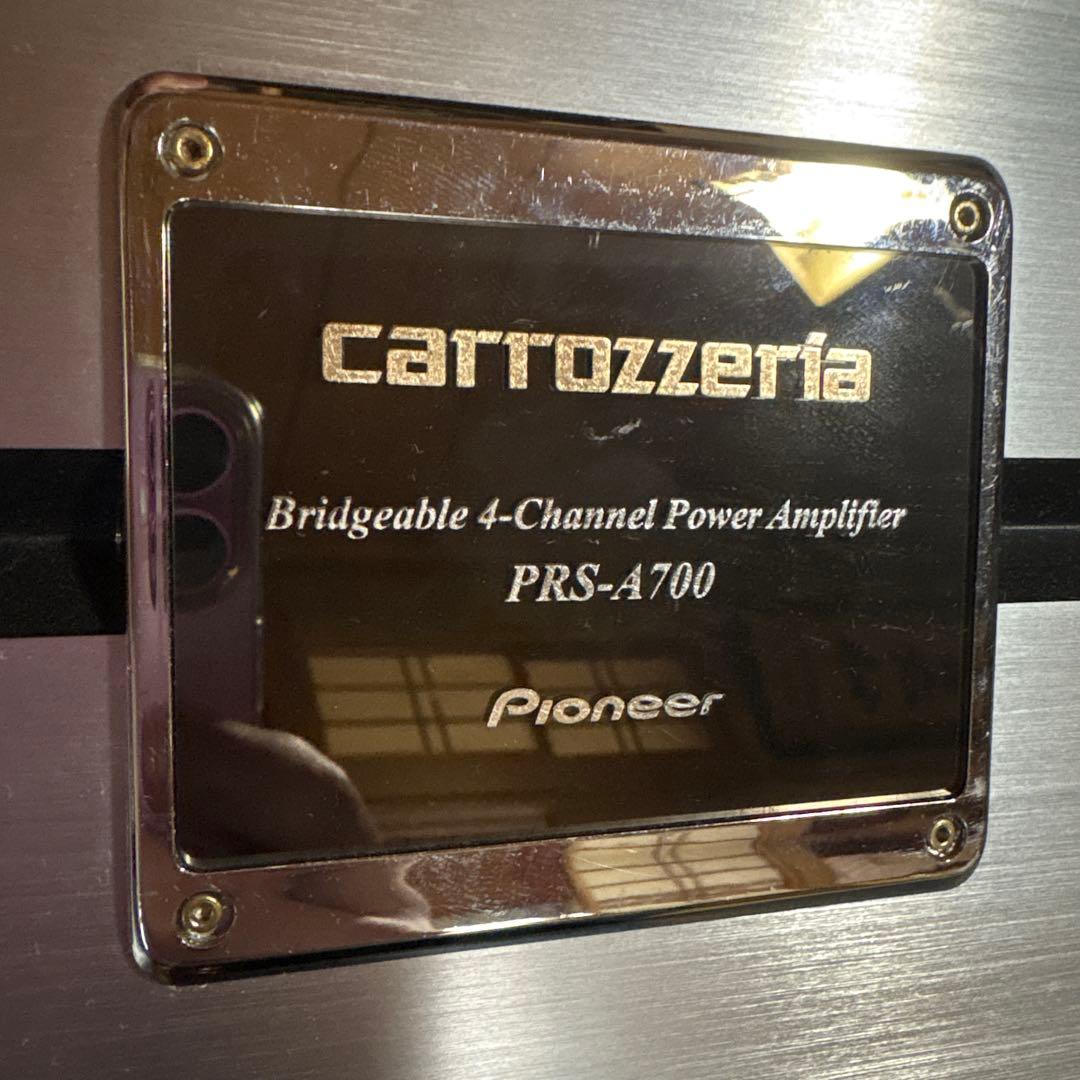 カロッツェリアPRS-A700 ブリッジャブル パワーアンプ　パイオニア