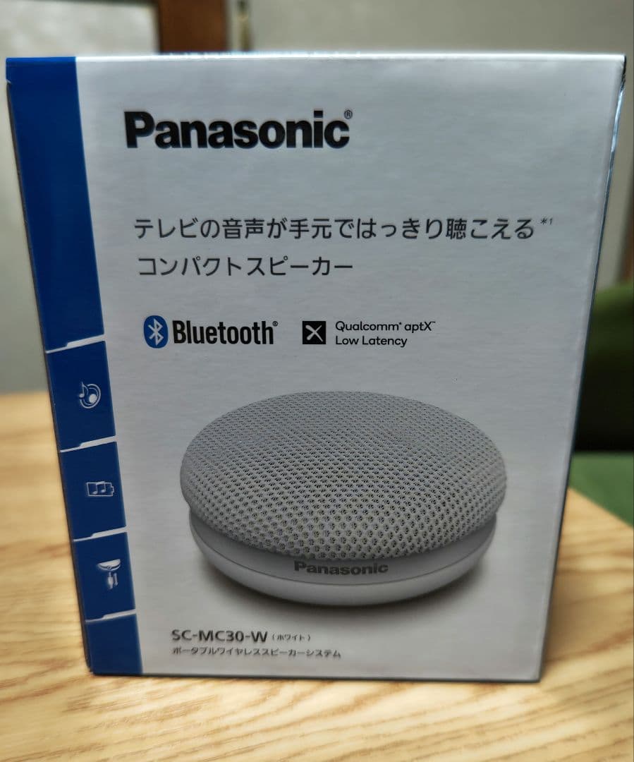 Panasonic ポータブルワイヤレススピーカー SC-MC30-W
