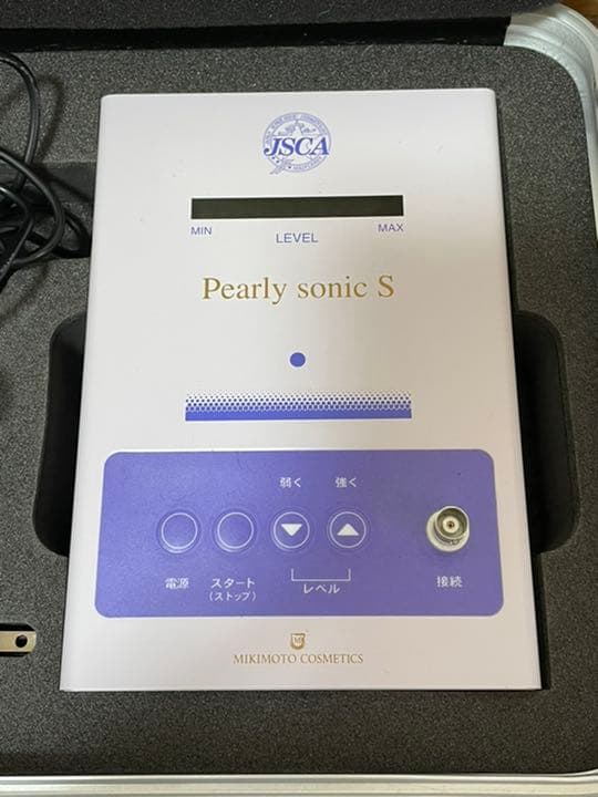 稼動品 ミキモト化粧品 パーリーソニックS 美顔器 引き締め　現状渡し