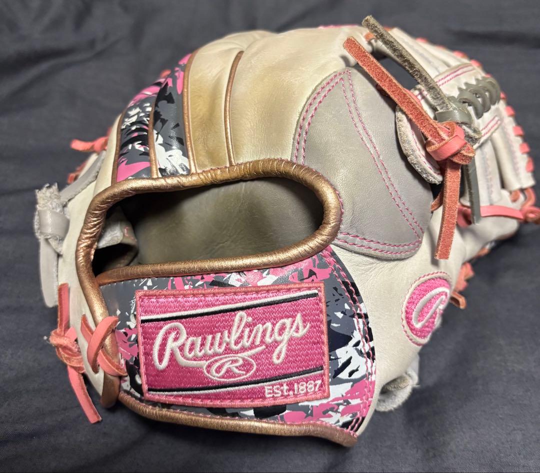 ローリングス　軟式内野用　グローブ　岡本モデル　母の日　HOH