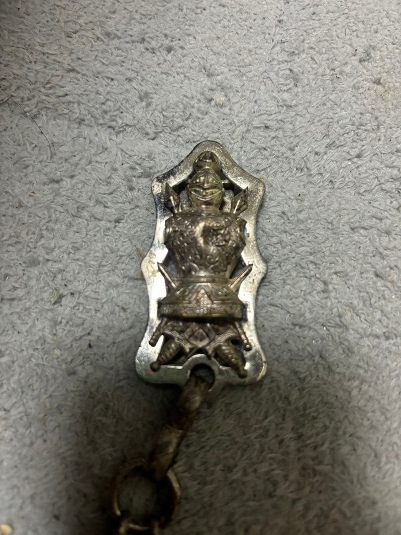 1900s フリーメイソン ソードチェーン テンプル騎士団 ウォレットチェーン