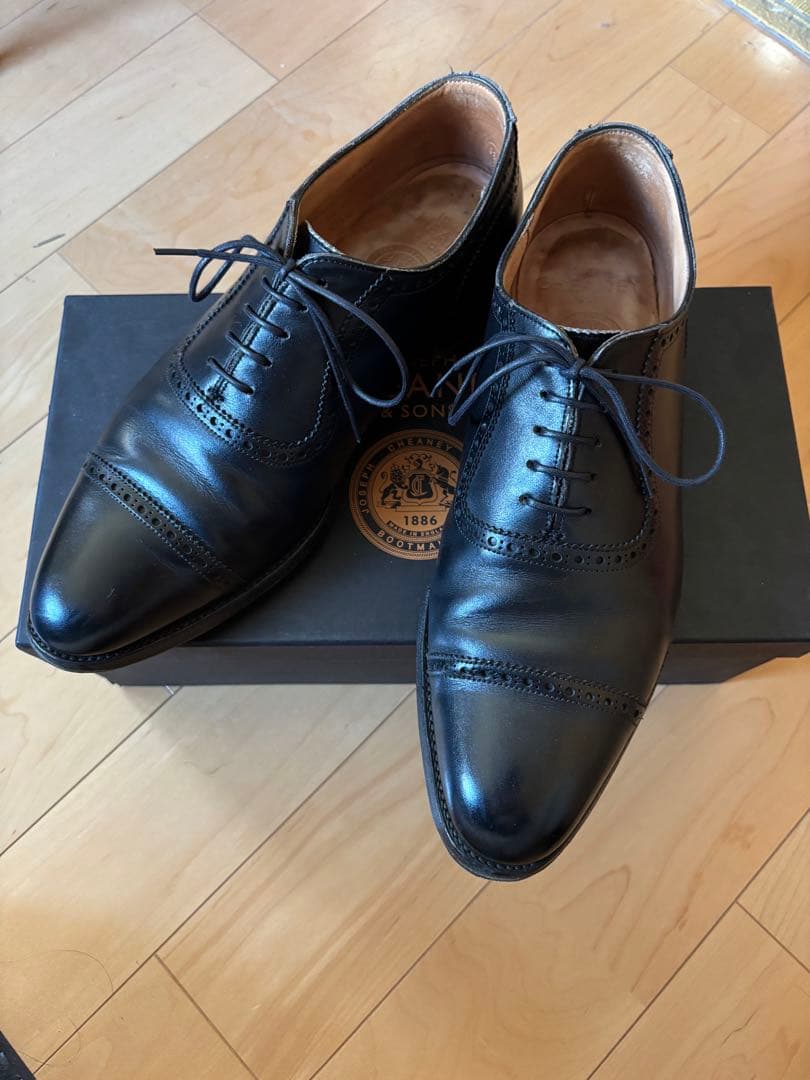 JOSEPH CHEANEY FENCHURCH クォーターブローグ 8.5