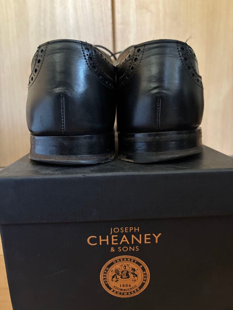 JOSEPH CHEANEY FENCHURCH クォーターブローグ 8.5
