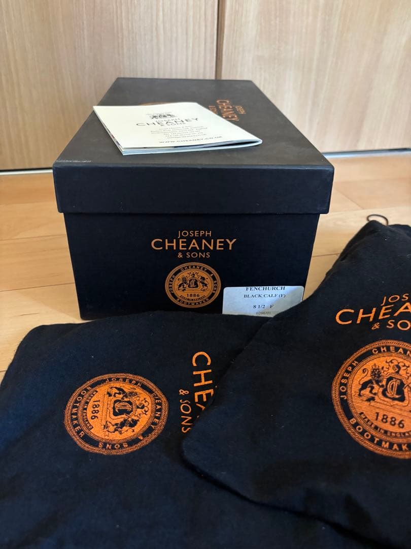JOSEPH CHEANEY FENCHURCH クォーターブローグ 8.5