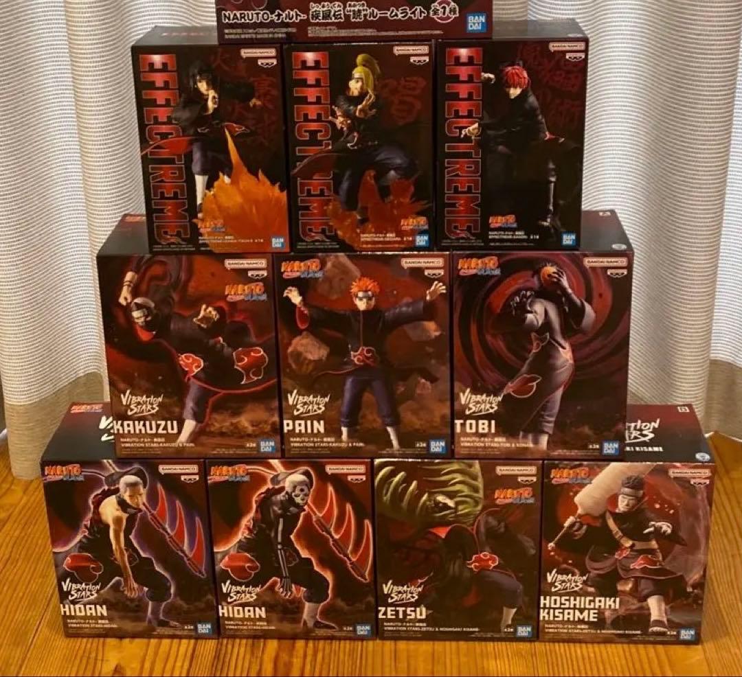 NARUTO疾風伝 暁 フィギュア 10点 まとめ売り
