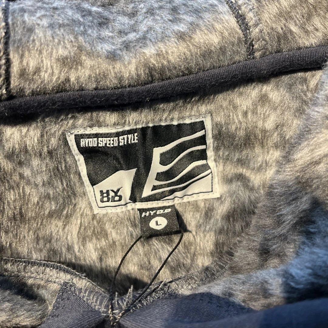 HYOD WIND BLOCK HEAT パーカー L ネイビー