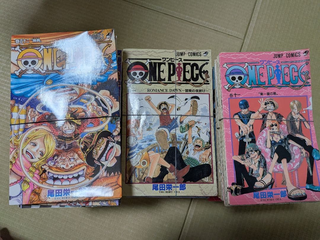 ONE PIECE 1~112巻セット 全巻まで後1つ　自炊用