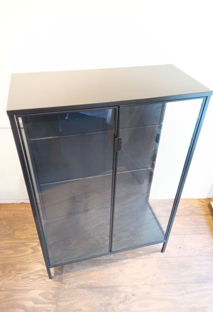 ディスプレイケース　棚無し　使用感有　高さ約１２０cm✕幅８１cm✕奥行３９cm