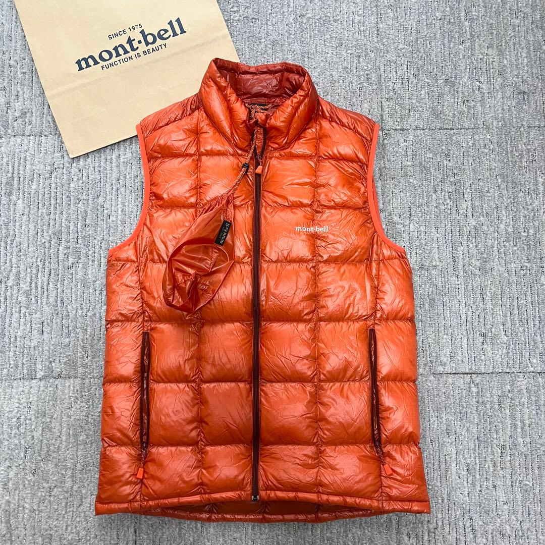【美品】mont-bellモンベル スペリオダウンベスト メンズM