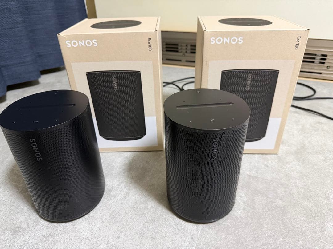 む*ん様 SONOS Era 100 ブラック 2台セット