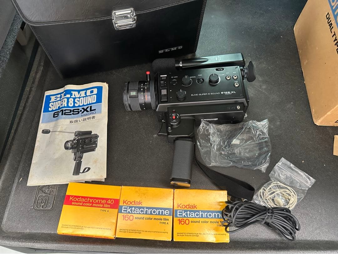 Elmo スーパー8フィルムカメラ 612S-XL