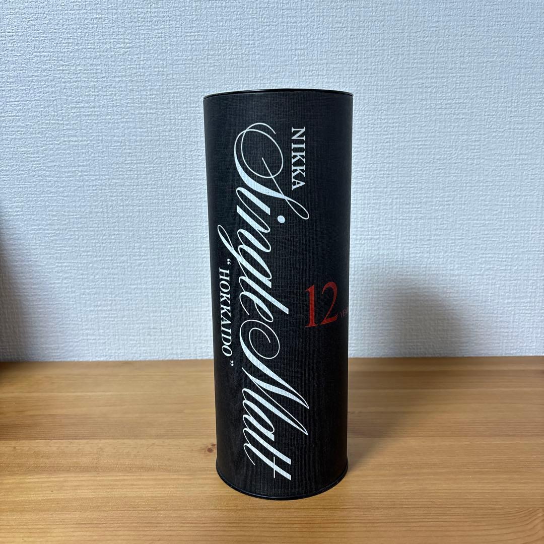 ニッカウイスキー　北海道12年　旧ボトル　箱付き　未開封