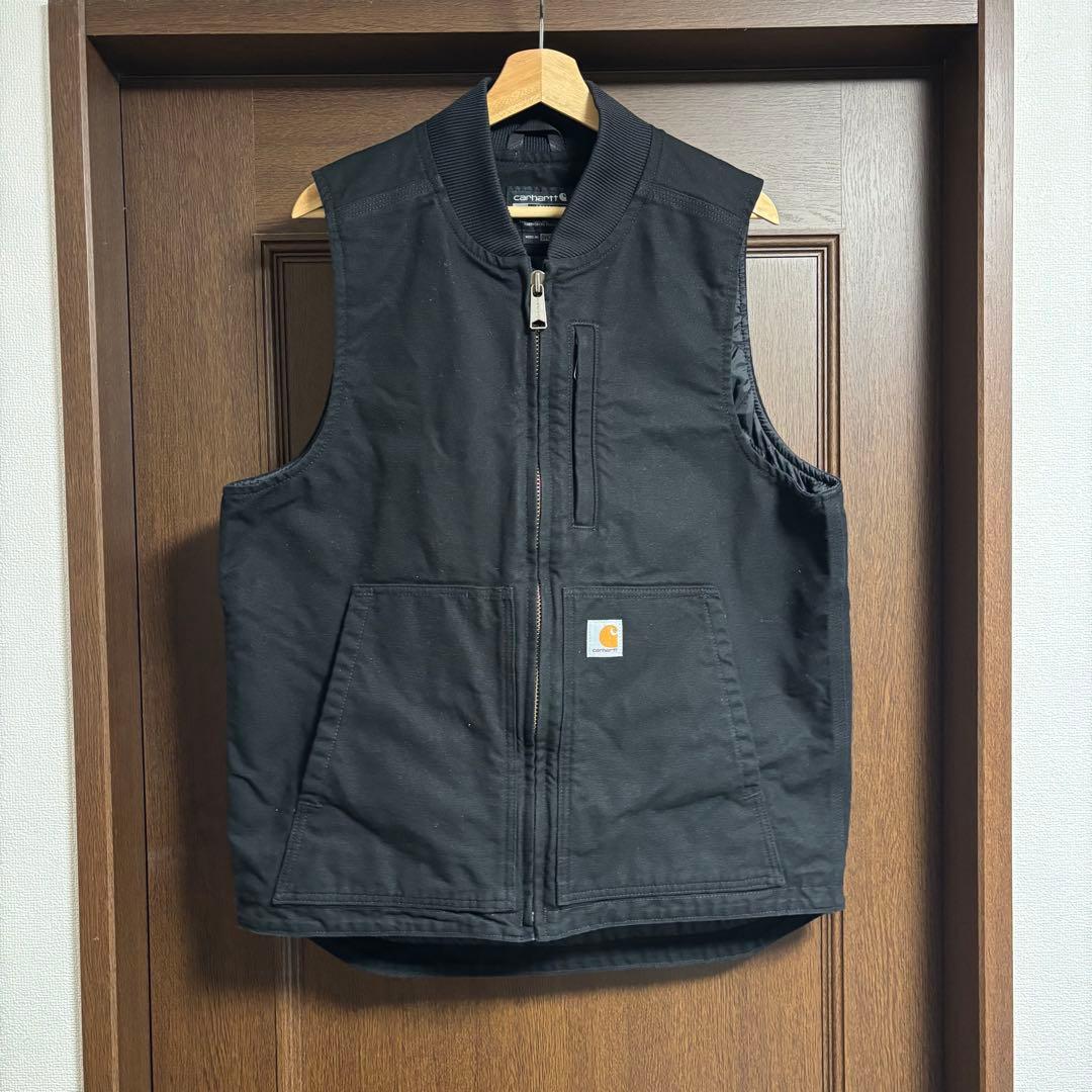 トップス carhartt duck vest