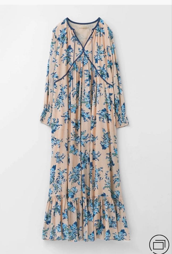 ne Quittez pas フラワープリントドレス