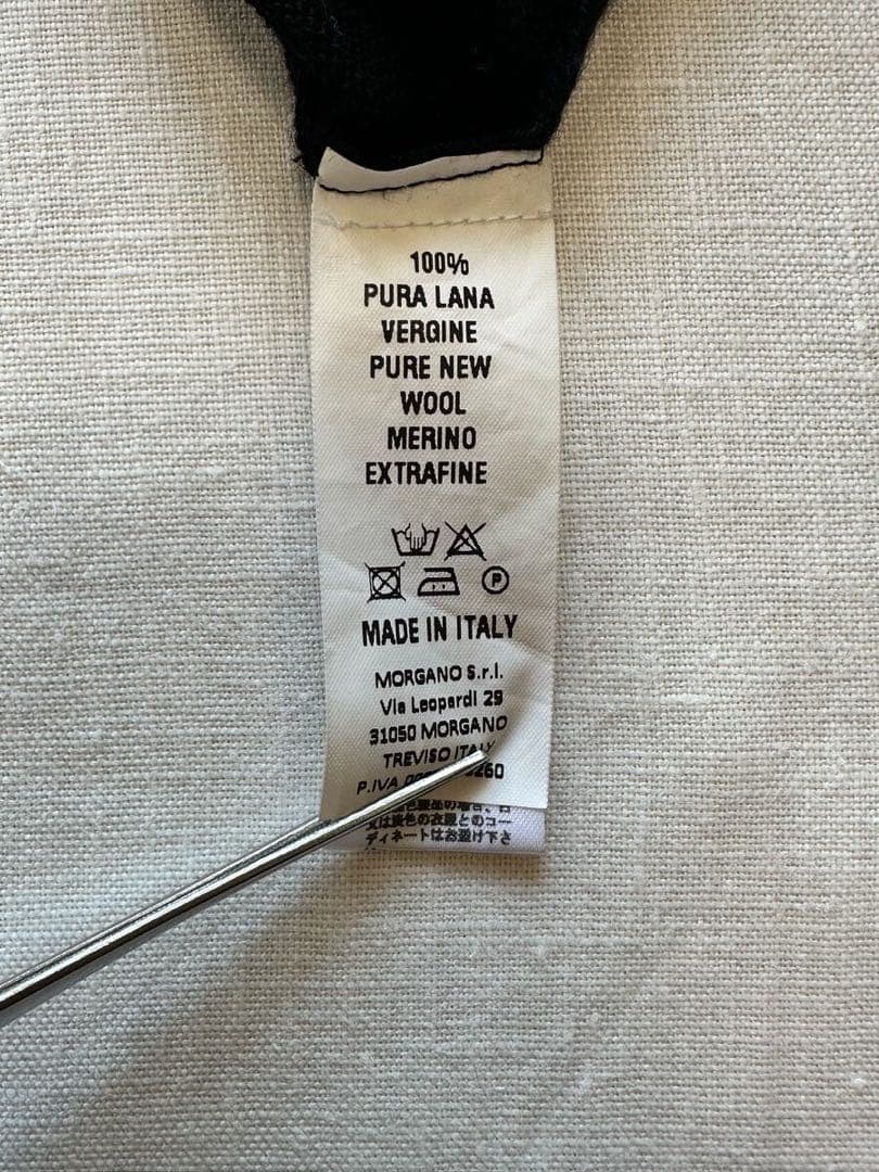【美品】MORGANO per BEAMS F モルガーノ モクネックセーター