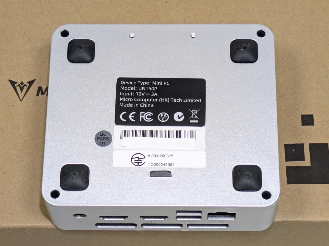 MINISFORUM UN150P 16GB 512GB 美品