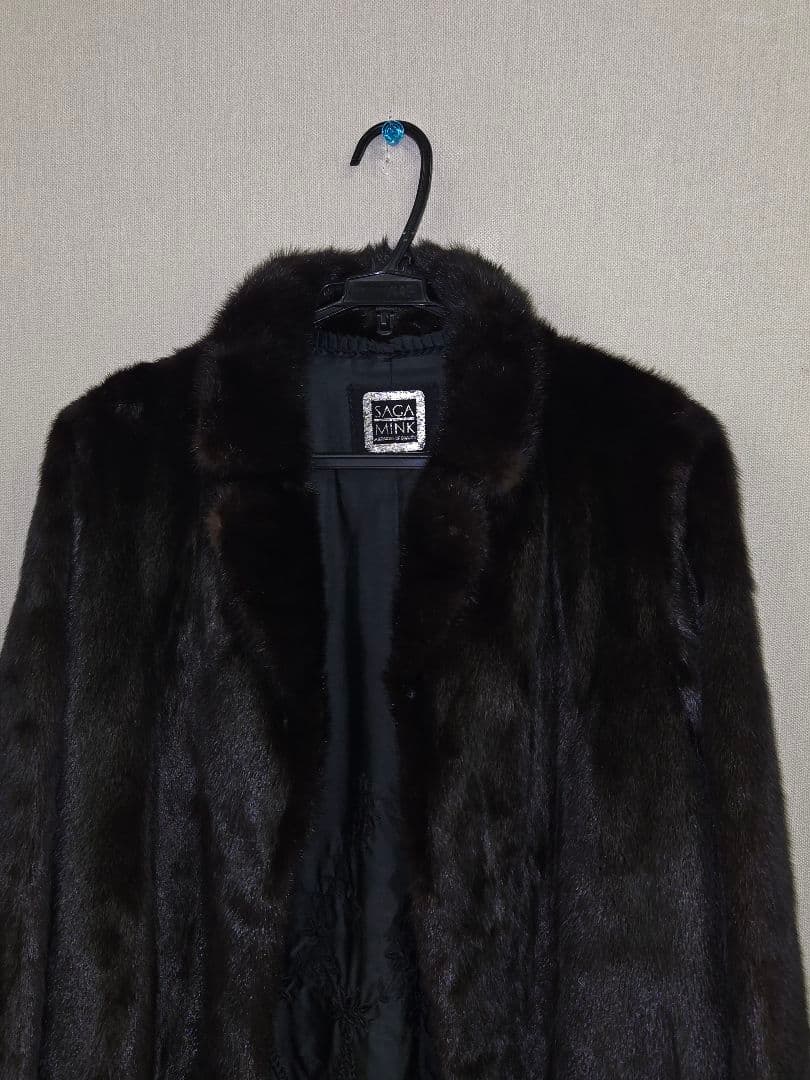 ★美品★SAGA MINK サガミンク LAPPFUR ミンクファーコート 13