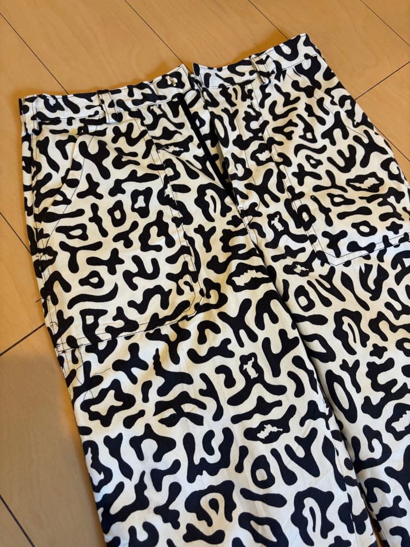 70s〜80sコリアンアーミー バクテリアカモ パンツ 韓国軍 ミリタリー