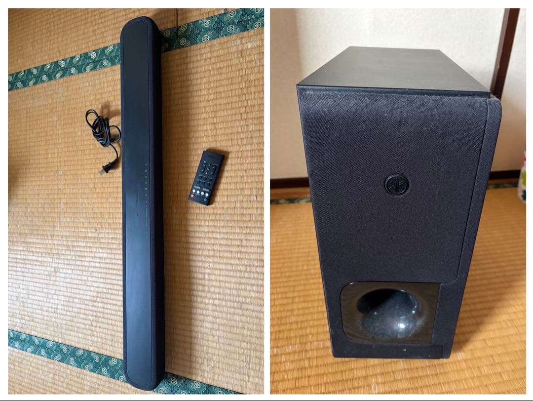 中古美品ヤマハ YAS-209 サウンドバー&サブウーハー