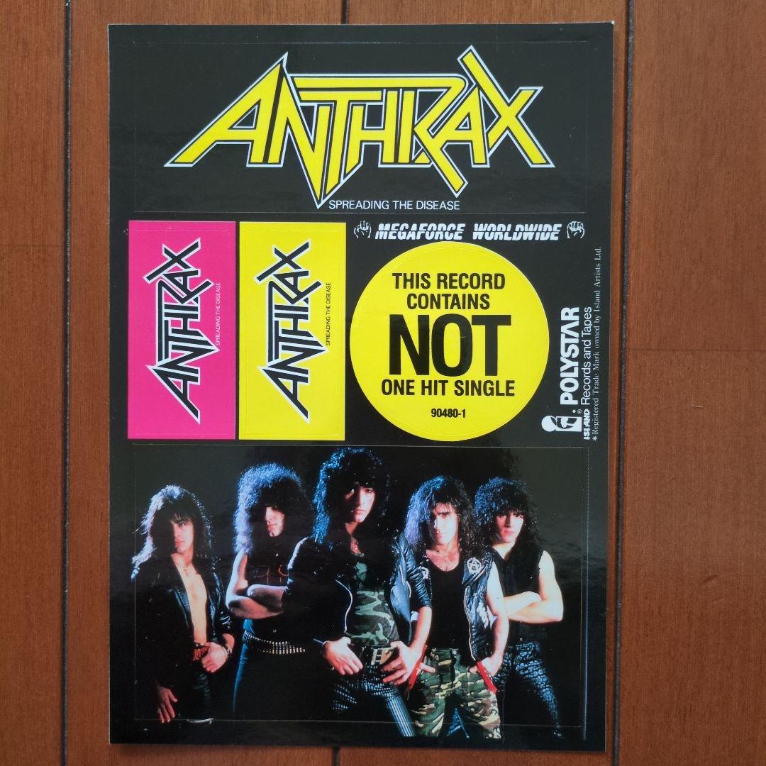 【特典ステッカー付】Anthrax / Spreading The Diseas