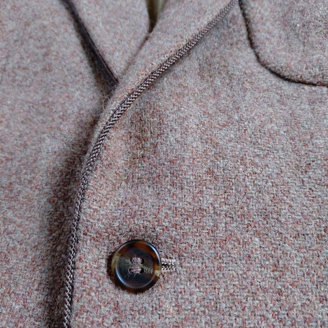 【希少品】ラルフローレン　ハリスツイード　ジャケット　リボン