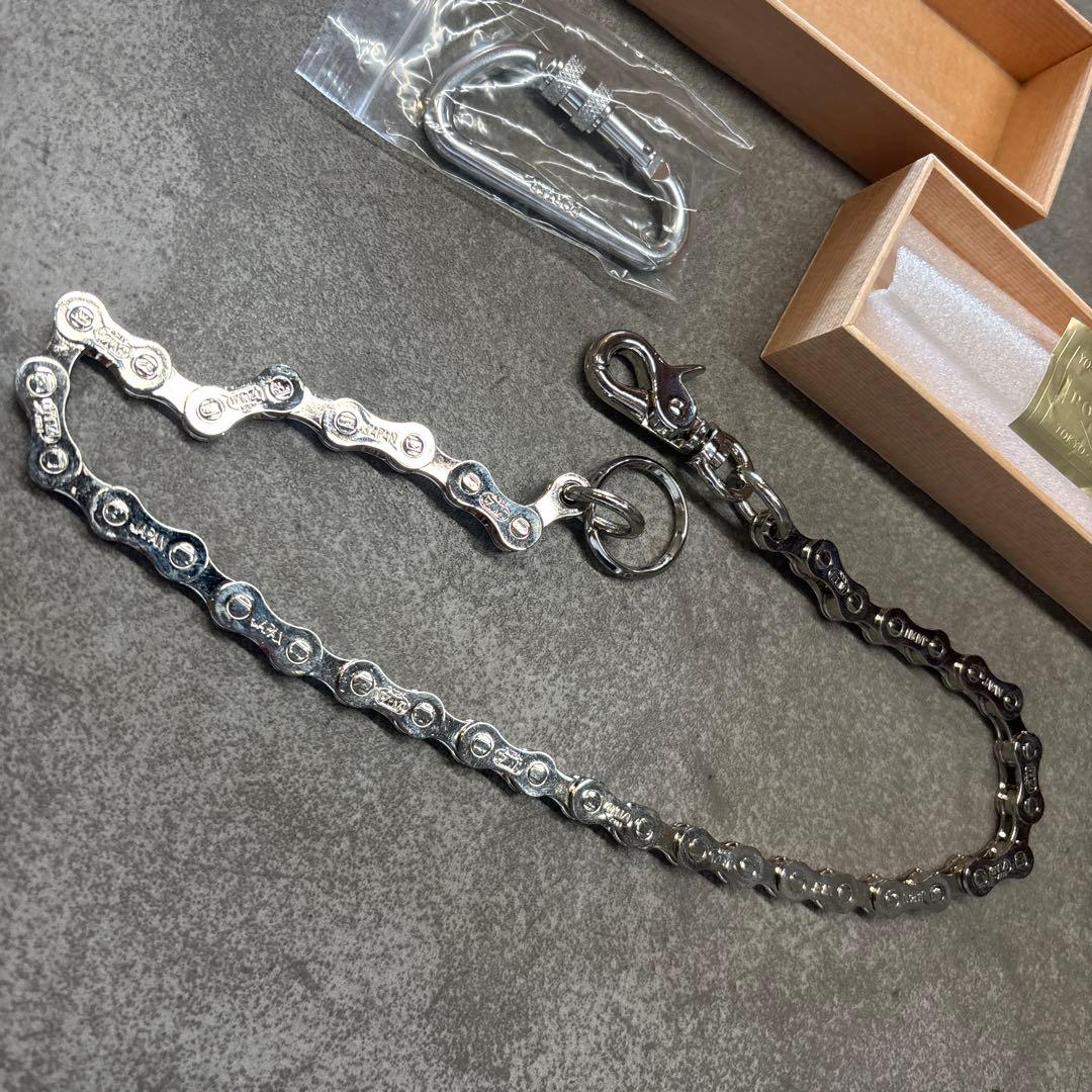 PORTERポーター BICYCLE CHAIN LONG シルバー