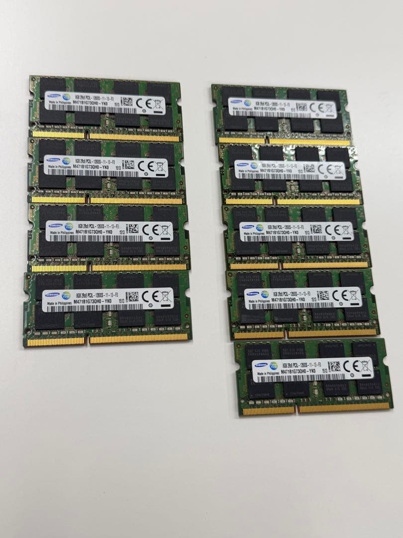 Samsung ノートPC用メモリ 8GB DDR3L 1600MHz PC3L