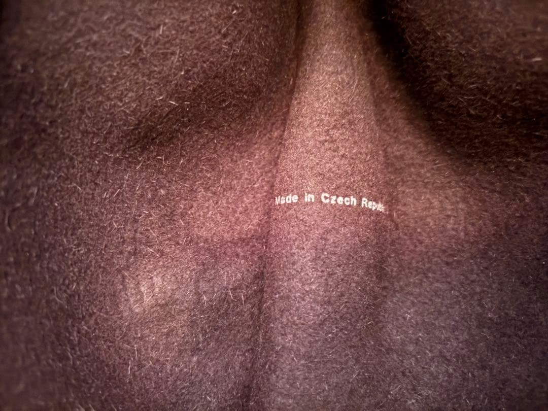 ゆき　UNUSED アンユーズド ロングブリムラビットファーハット