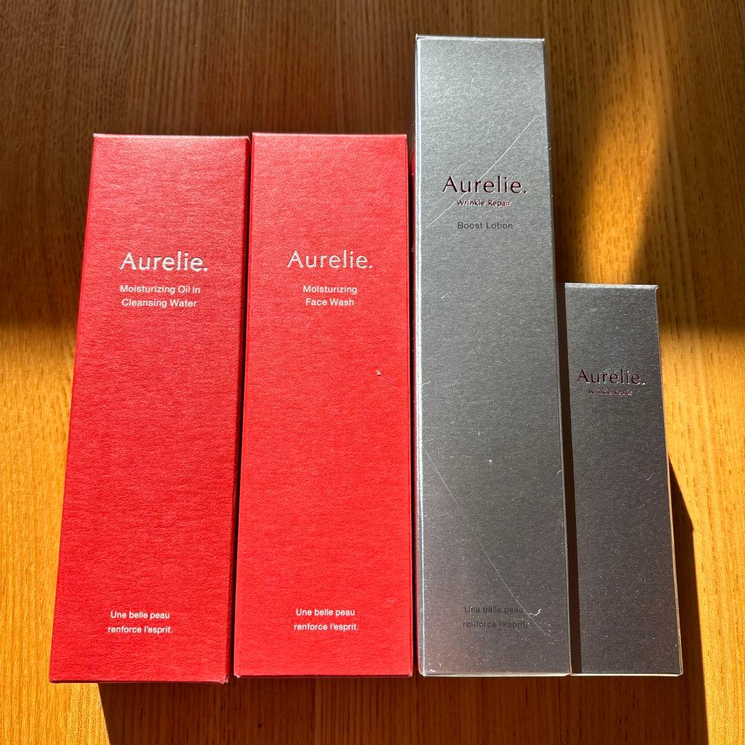 Aurelie 保湿クレンジングウォーター・フェイスウォッシュセット