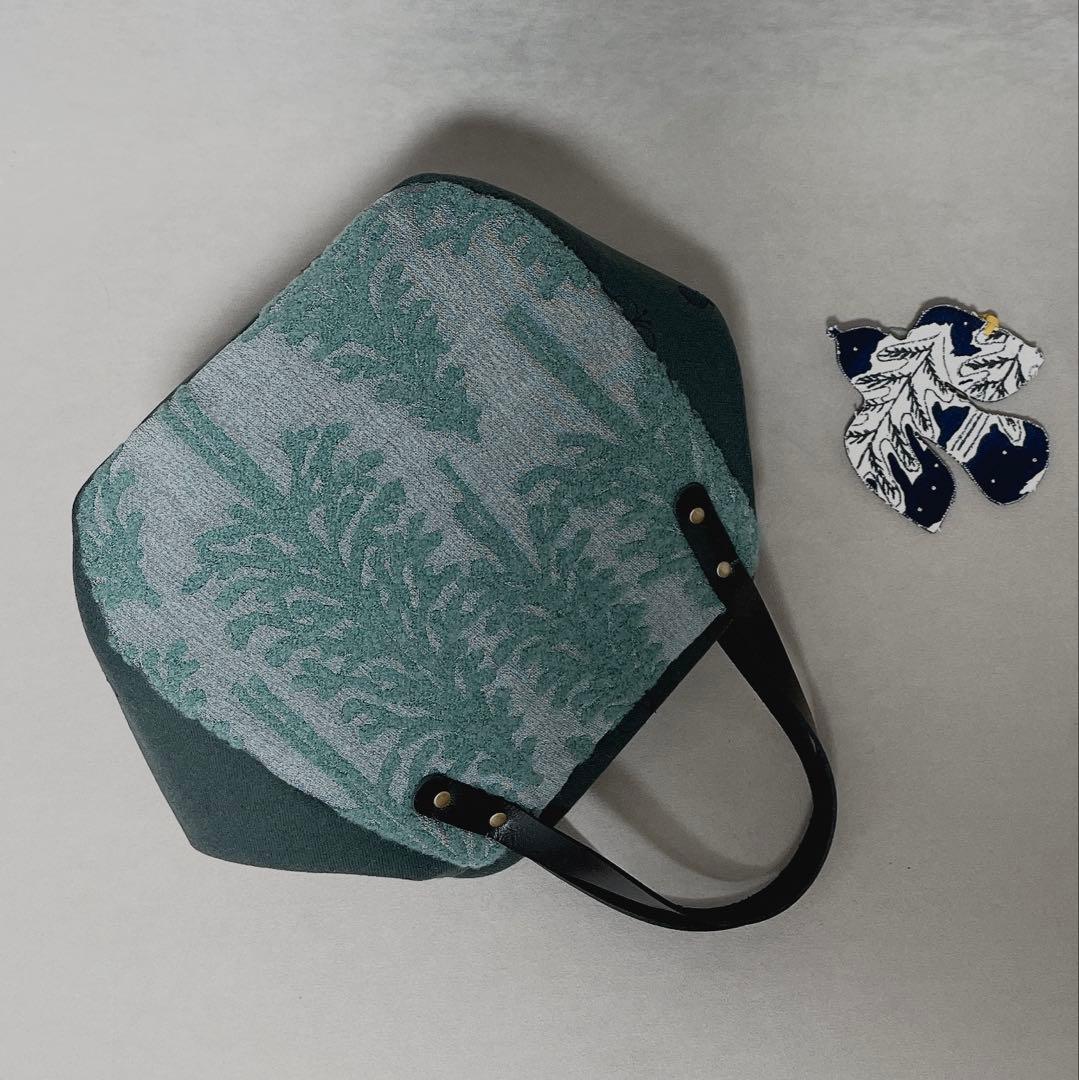 ハンドメイド　ミナペルホネン　まぁるいBANEGUCHIバッグ⑅︎◡̈︎*