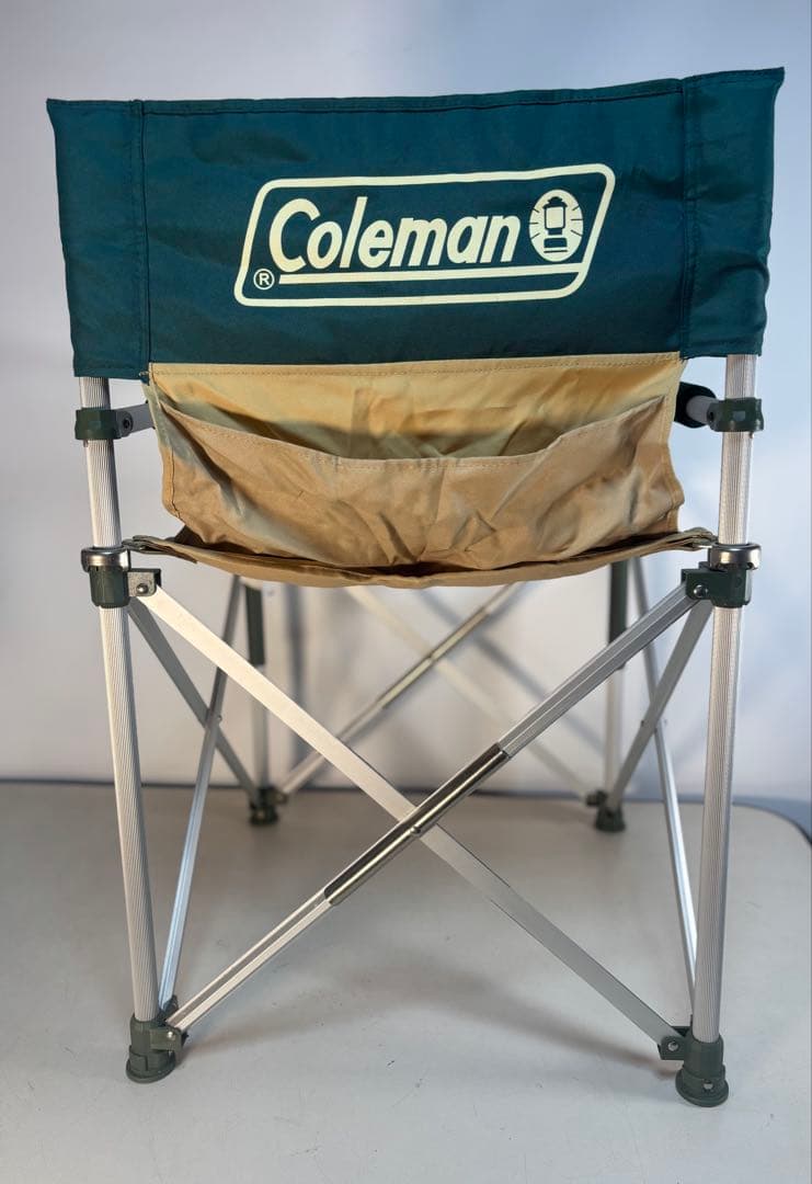 コールマン　スリムキャプテンチェア　サイドポーチ付き　2脚