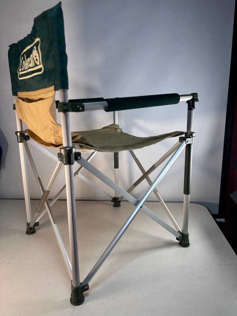 コールマン　スリムキャプテンチェア　サイドポーチ付き　2脚