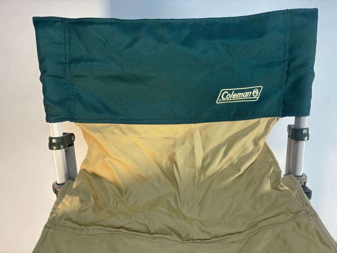 コールマン　スリムキャプテンチェア　サイドポーチ付き　2脚