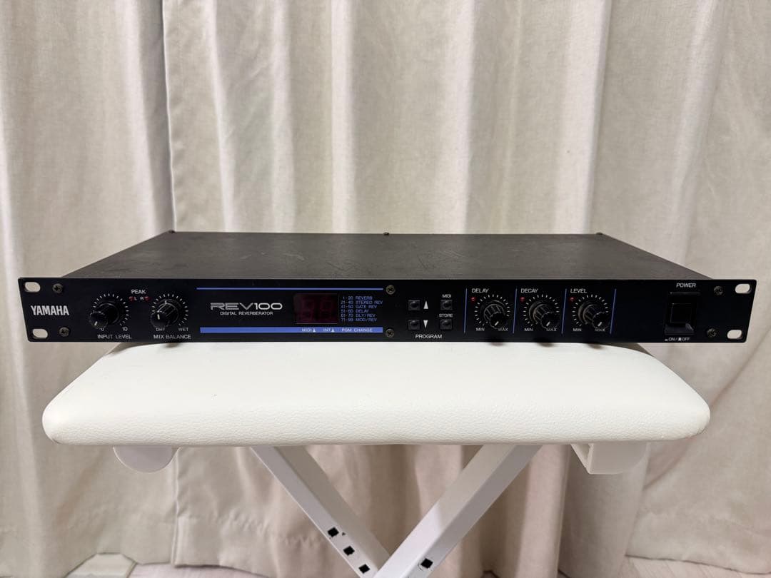 YAMAHA REV100 リバーブエフェクター 1U ヤマハ
