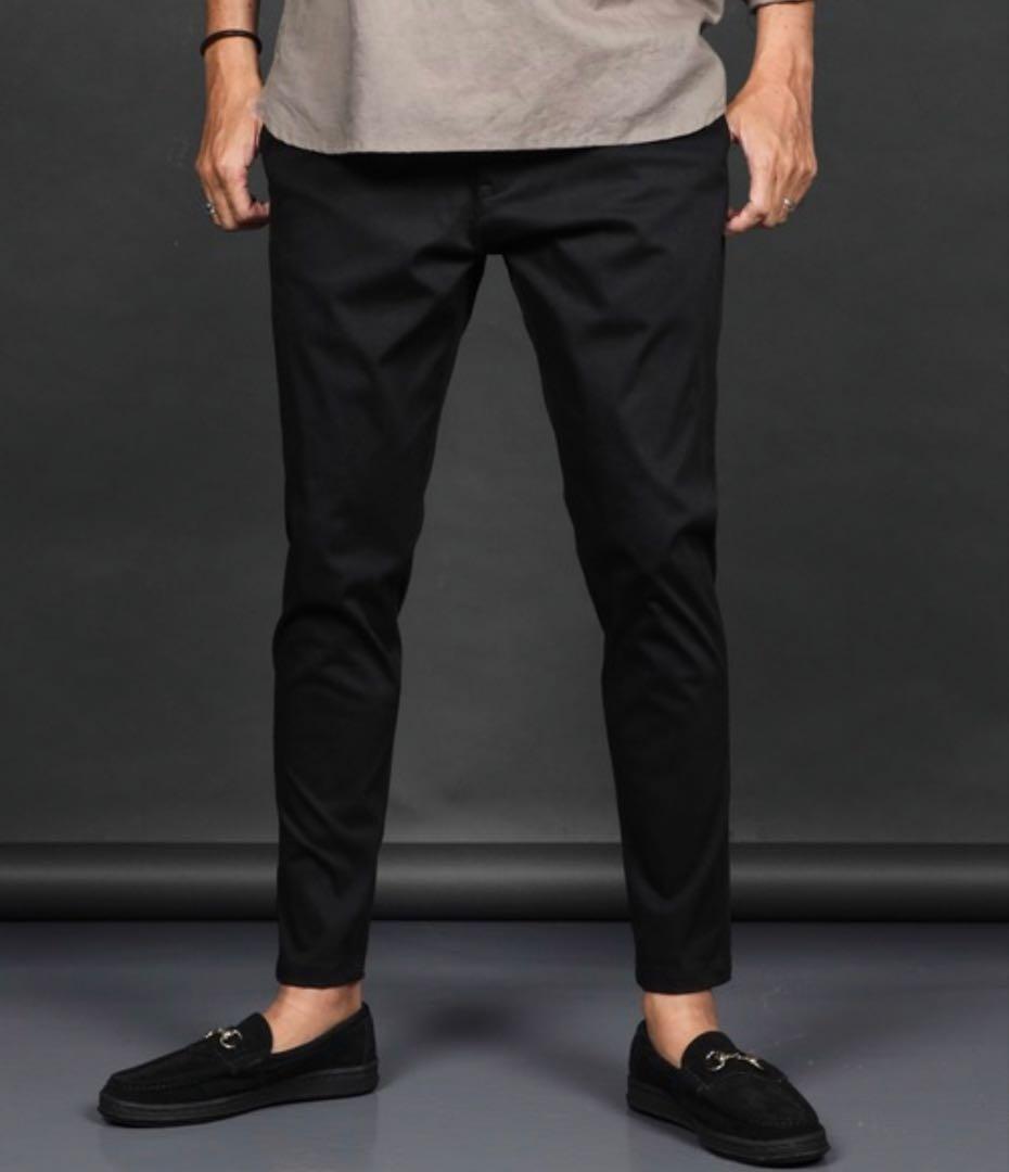 THE duffer 「ワンダーシェイプ」 テーパードスキニーパンツ