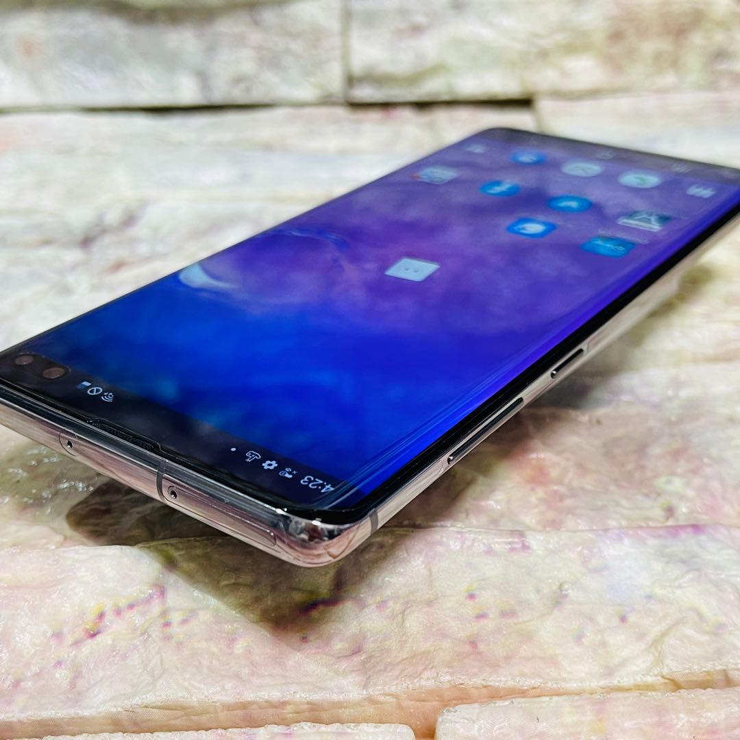 美品 SIMフリー Galaxy S10+ 128GB プリズムブラック