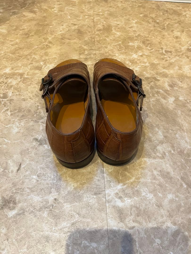 F.LLL Giacometti ジャコメッティ　グルカサンダル　クロコダイル