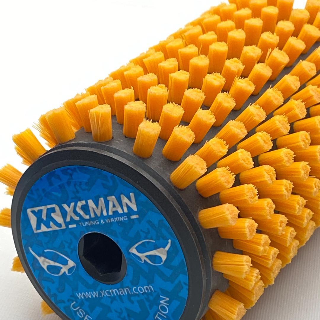 ロトブラシ３点（馬毛、ブロンズ、ナイロン）＋ハンドル、キャリーバッグ付