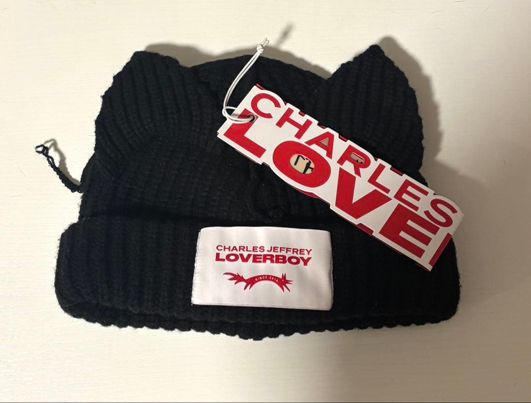 CHARLES JEFFREY LOVERBOY 猫耳ニット帽