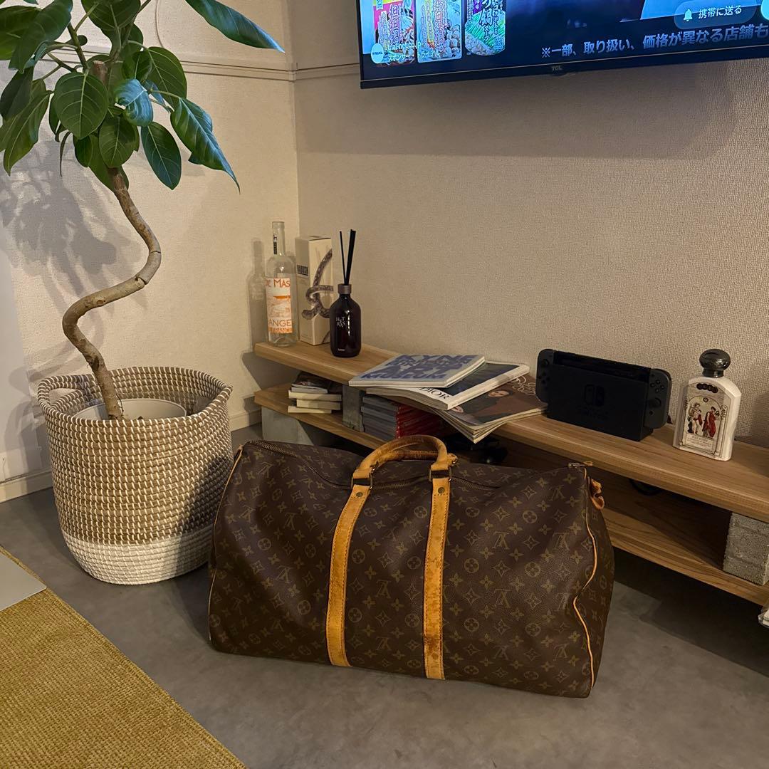 ルイ・ヴィトン ボストンバッグ ブラウン