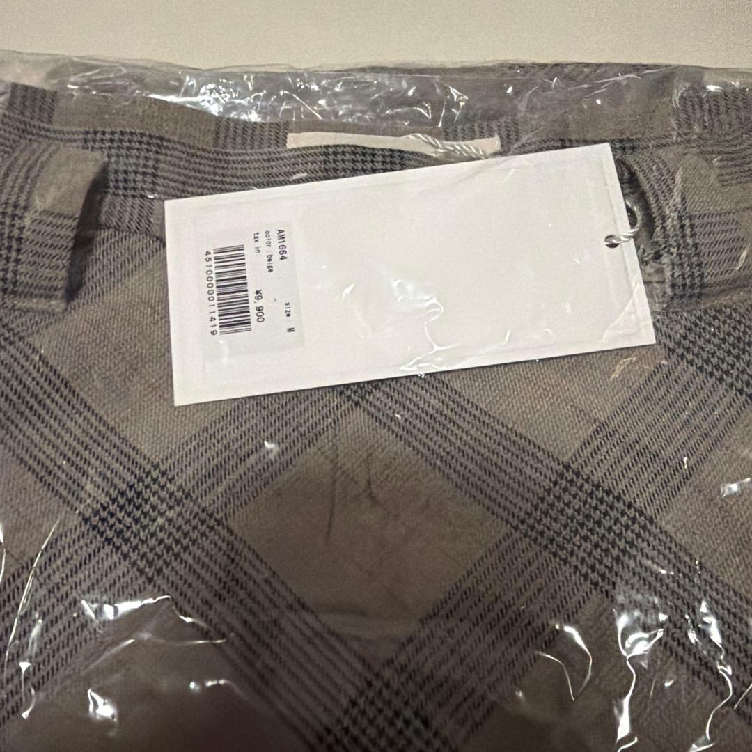 Coco check mini pleats skirt （M）